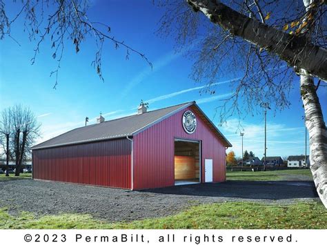 PermaBilt - Pig and Goat Barn Enumclaw High School