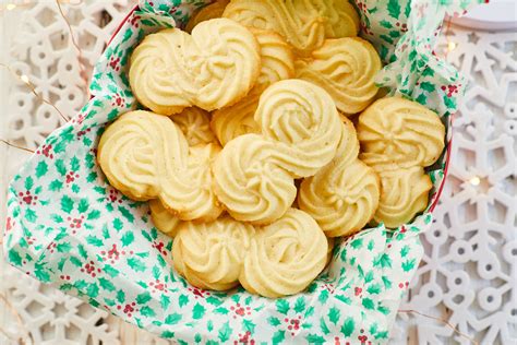 Buttery Spritz Cookies (Spritzgebäck) - Gemma’s Bigger Bolder Baking