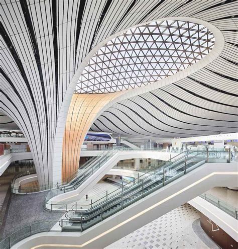 Zaha Hadid Architects' Beijing Daxing Int Airport - Photo by ©Hufton ...