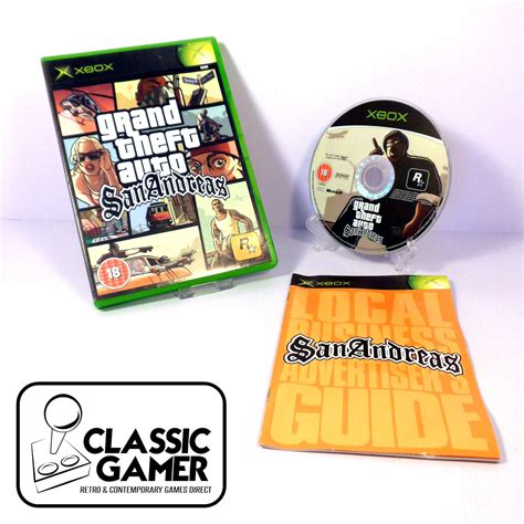 Grand Theft Auto: San Andreas (Microsoft Xbox) - ClassicGamer: Classic ...