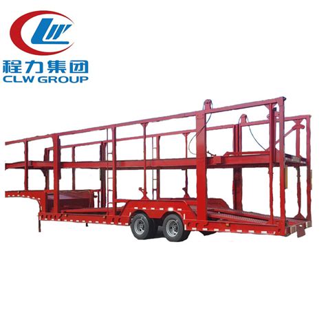 3 Axles Long Distance Enclosed Car Carrier Trailers For Sale, China ...