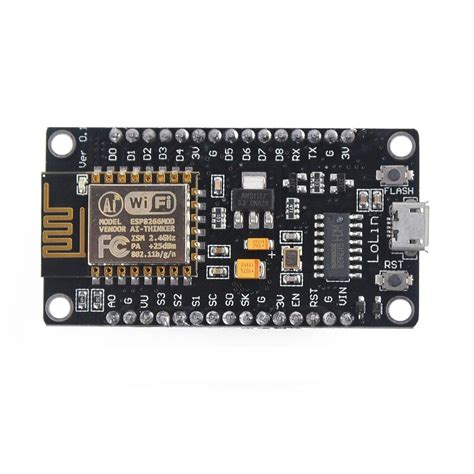 ESP8266 microcontroller NodeMCU Lua V3 WiFi with CH340G