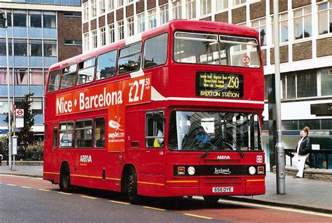 London Bus Routes | Route 250: Brixton - Croydon Town Centre | Route 250, Arriva London, L156 ...