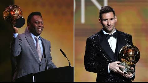 Pele has same number of Ballon d'Or awards as Lionel Messi according to France Football