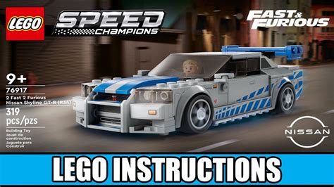 Fast Furious Nissan Skyline GT-R (R34) 76917 LEGO® Speed, 49% OFF