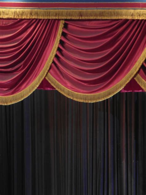 Velvet Stage Curtain Free Stock Photo - Public Domain Pictures