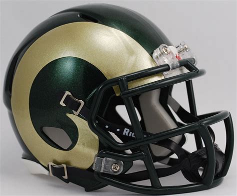 Colorado State Rams Ncaa Mini Speed Football Helmet