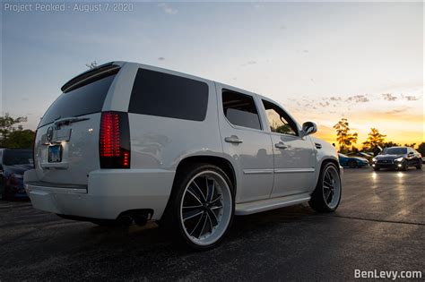 White Cadillac Escalade - BenLevy.com