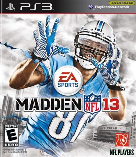 Madden NFL 13 PS3 Front cover