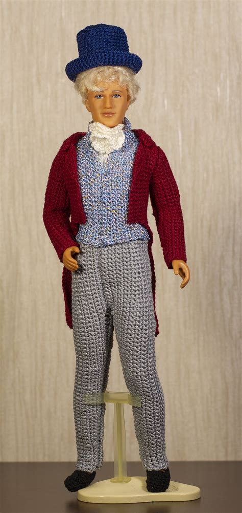 Ken clothes Ken costume Ken gown Crochet Ken historical doll | Etsy | Costumes, Historical ...