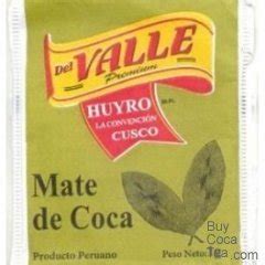 Del Valle Coca Tea - 1000 Tea Bags [Coca Tea] - $189.00 : Buy Coca Tea ...