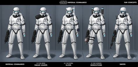 ArtStation - Star Wars Imperial Commando Fan-Concepts, Brandon Chen ...