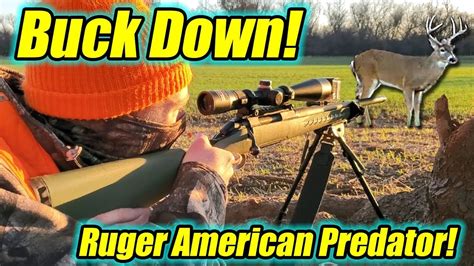 Ruger American Predator Deer Hunting 2019! - YouTube