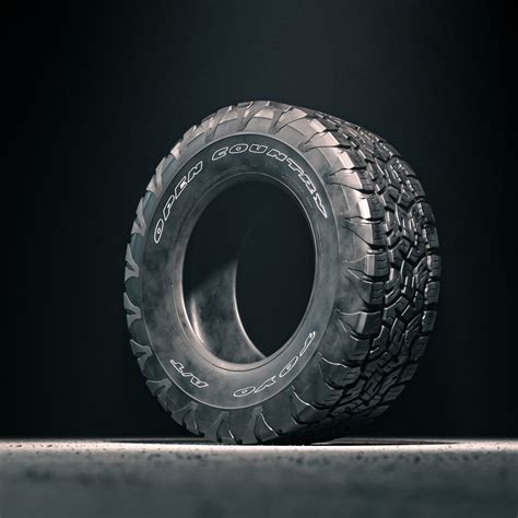 Toyo All Terrain off road tire 3D model | CGTrader