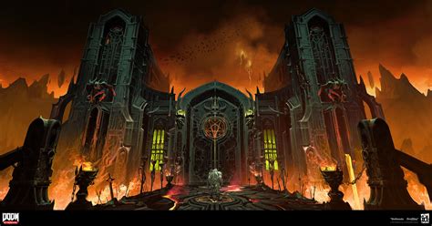 Hell Gate - Doom Eternal Concept Art | Android wallpaper, Hd wallpaper ...