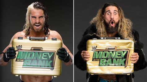 Superstars reunite with their Money in the Bank briefcases - YouTube