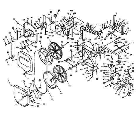 Craftsman Band Saw Parts Manual | Reviewmotors.co