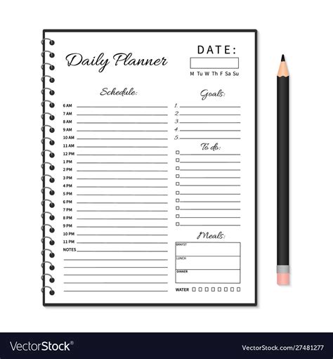 Project Planner Notebook Template