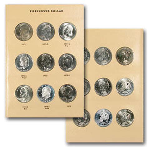 Eisenhower Dollar Complete Set- 32 Coins - Currency and Coin