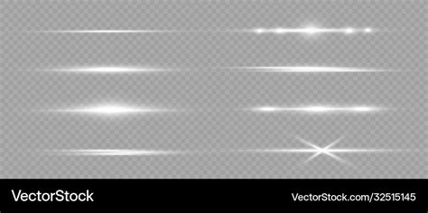 White horizontal line Royalty Free Vector Image