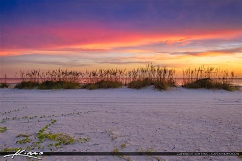 Anna Maria Island Florida Sunset at City Park Beach Manatee County ...