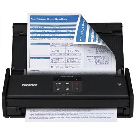 Brother ImageCenter ADS-1000W Wireless Document Scanner ADS-1000W