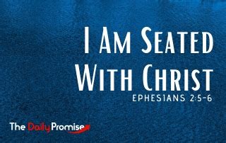 I Am Seated With Christ | The Daily Promise