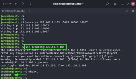 How to Use Port Knocking To Secure SSH Service in Linux