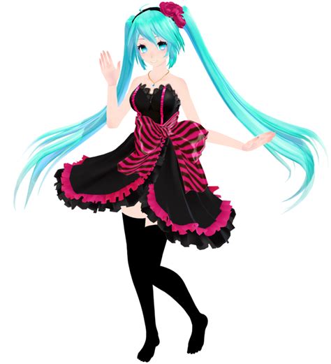 - Dress Miku - by MMDFantasy1126 Black Rock Shooter, Best Waifu ...