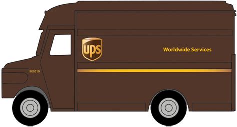 Ups Truck Drawing at PaintingValley.com | Explore collection of Ups Truck Drawing