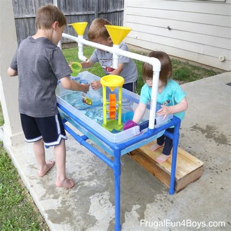 11 DIY Water And Sand Tables For Outdoor Kids’ Play - Shelterness