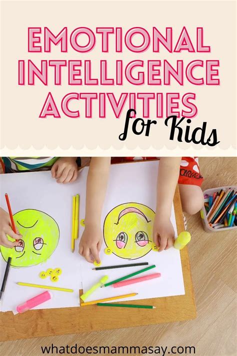 Emotional Intelligence Activities for Kids