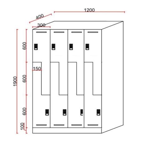 How to Design the Gym Lockers dimensions for Fitness | Yoga | Dancing Studio?