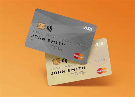 2 Free Credit Cards Mockup (PSD)