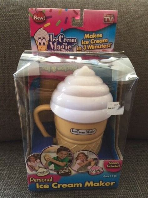 Ice Cream Magic Personal Ice Cream Maker | eBay