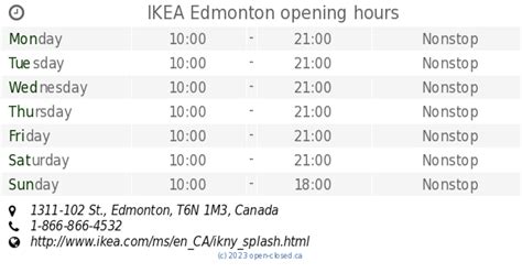 Ikea Opening Hours - HubWorking