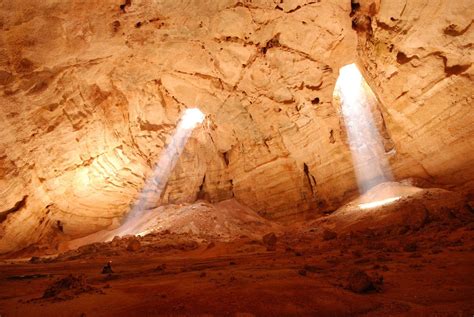 Majlis al Jinn Cave is the second largest cave chamber in the world ...