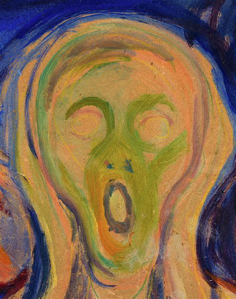 Face, The Scream Painting by Edvard Munch - Fine Art America