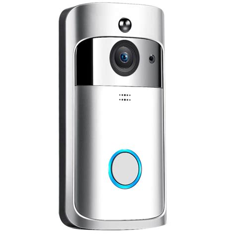 Video Wireless Doorbell 720P HD Home Security Camera with Wide Angle ...