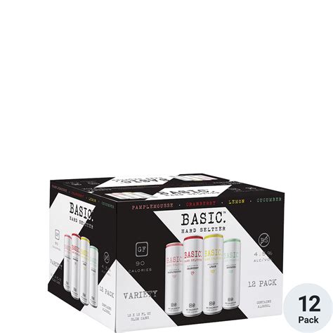 Basic Hard Seltzer Variety Pack | Total Wine & More