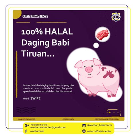 100% HALAL DAGING BABI TIRUAN – Wakil Rektor IV