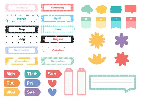 Free Printable Calendar Reminder Stickers | Printablee