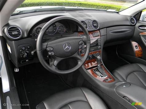 Black Interior 2006 Mercedes-Benz CLK 350 Cabriolet Photo #60490402 | GTCarLot.com