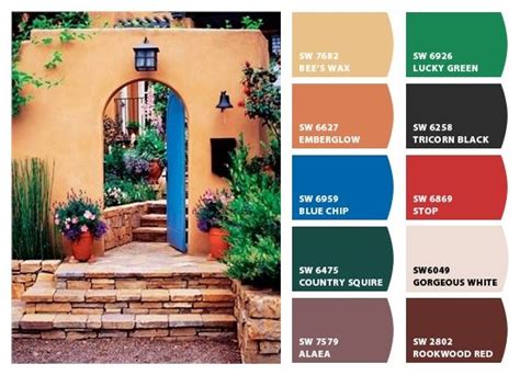 I just spotted the perfect colors! | Southwestern colors, Mexican ...