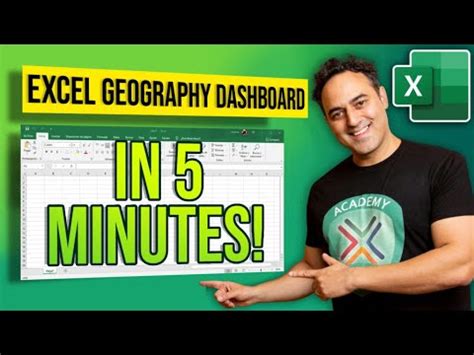Microsoft Excel Dashboard Map in Five Minutes - purshoLOGY