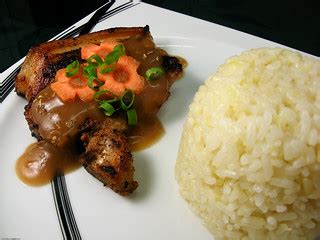 Lutong Bahay - Pork Chop with Gravy and Garlic Fried Rice | Flickr