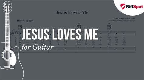 Jesus Loves Me Guitar Tab - YouTube