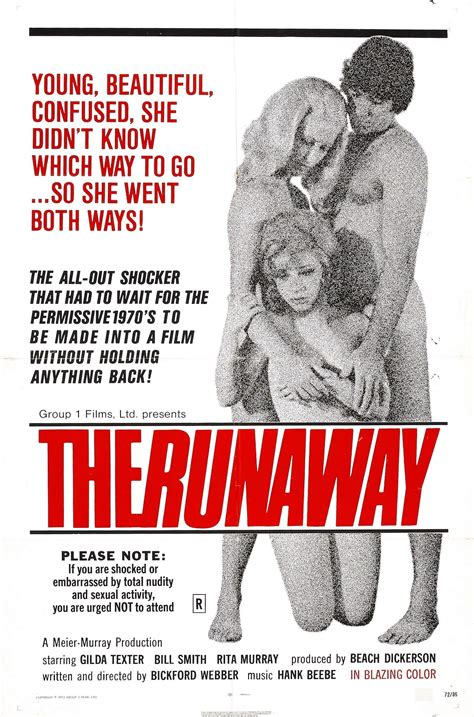 'Runaway, Runaway' (1971) | Cinema posters, Movie poster art, Movie ...