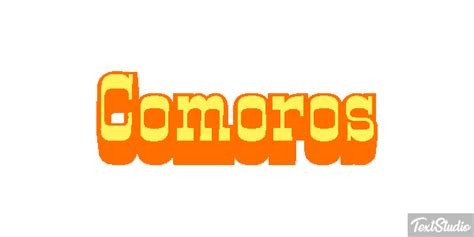 Comoros Country Animated GIF Logo Designs