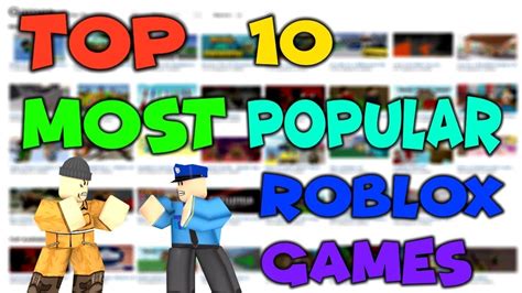 SHOWING THE MOST POPULAR ROBLOX GAMES - YouTube